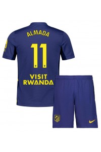 Atletico Madrid Thiago Almada #11 Babyklær Borte Fotballdrakt til barn 2025-26 Korte ermer (+ Korte bukser)